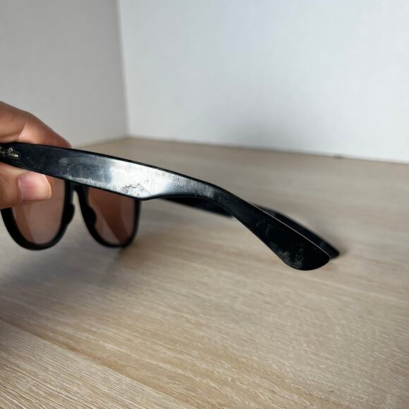 B&L Ray-Ban USA Wayfarer II Sunglasses READ FRAMES ONLY Black Vintage L1724 - Picture 7 of 10